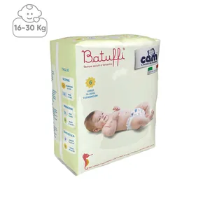 پوشک کم مدل Pannolinobatuffi V432 سایز 6 بسته 14 عددی