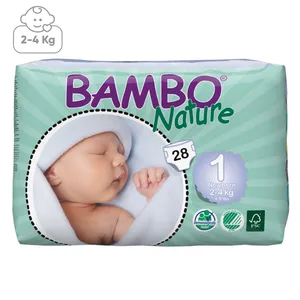 پوشک بامبو مدل Newborn سایز 1 بسته 28 عددی
