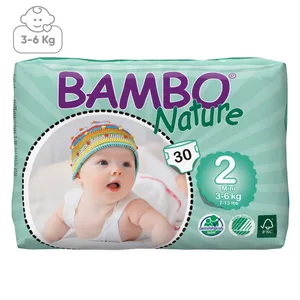 پوشک بامبو مدل Mini سایز 2 بسته 30 عددی
