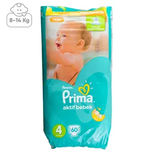 پوشک کودک پریما سایز 4 بسته 60 عددی