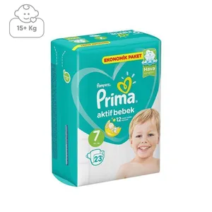 پوشک پریما مدل Aktif سایز 7 بسته 23 عددی