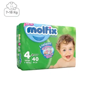 پوشک مولفیکس سایز 4 بسته 6+34 عددی