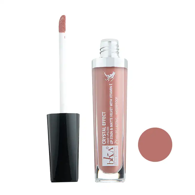 رژ لب مایع بکا کد LG324042 مجموعه 3 عددی به همراه کیف لوازم آرایش کد VG