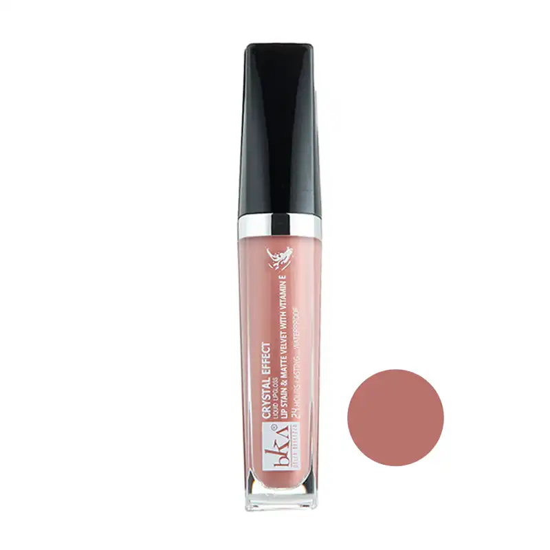 رژ لب مایع بکا کد LG324042 مجموعه 3 عددی به همراه کیف لوازم آرایش کد VG