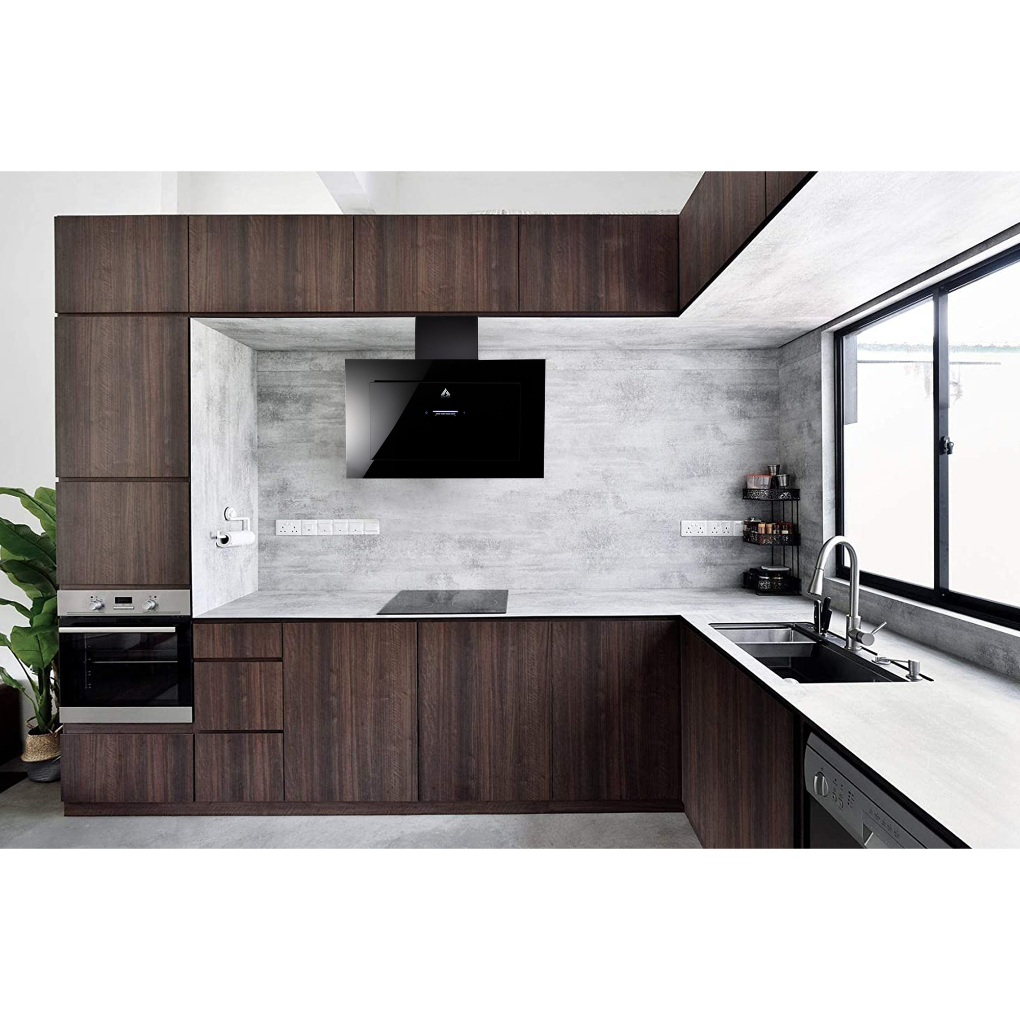 هود مورب الکس مدل AX602-Economic کد MK13 سایز 90