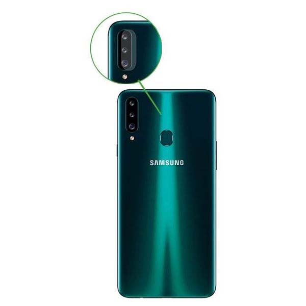 محافظ لنز دوربین مدل N01 مناسب برای گوشی موبایل سامسونگ Galaxy A20s
