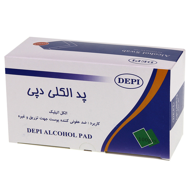 پد الکلی دپی مدل i10 بسته 100 عددی