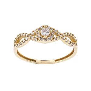 Seven Jewelry 2474 18k Gold Ring For Women