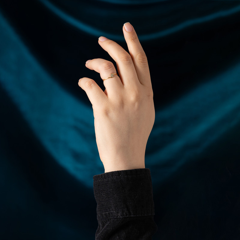 انگشتر طلا 18 عیار زنانه جواهری سون مدل 2471 انگشتر طلا 18 عیار زنانه جواهری سون مدل 2471