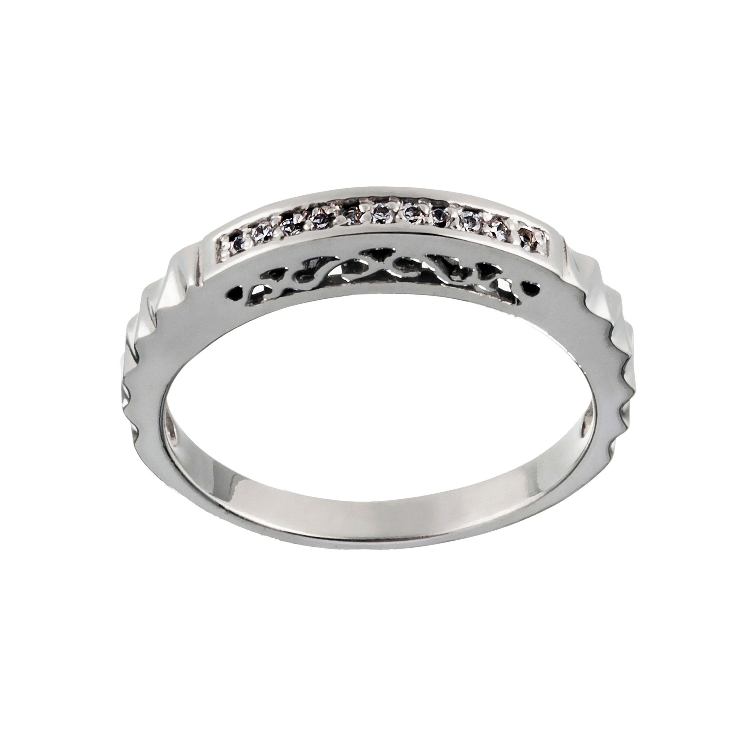 انگشتر نقره زنانه جواهری سون مدل 2628