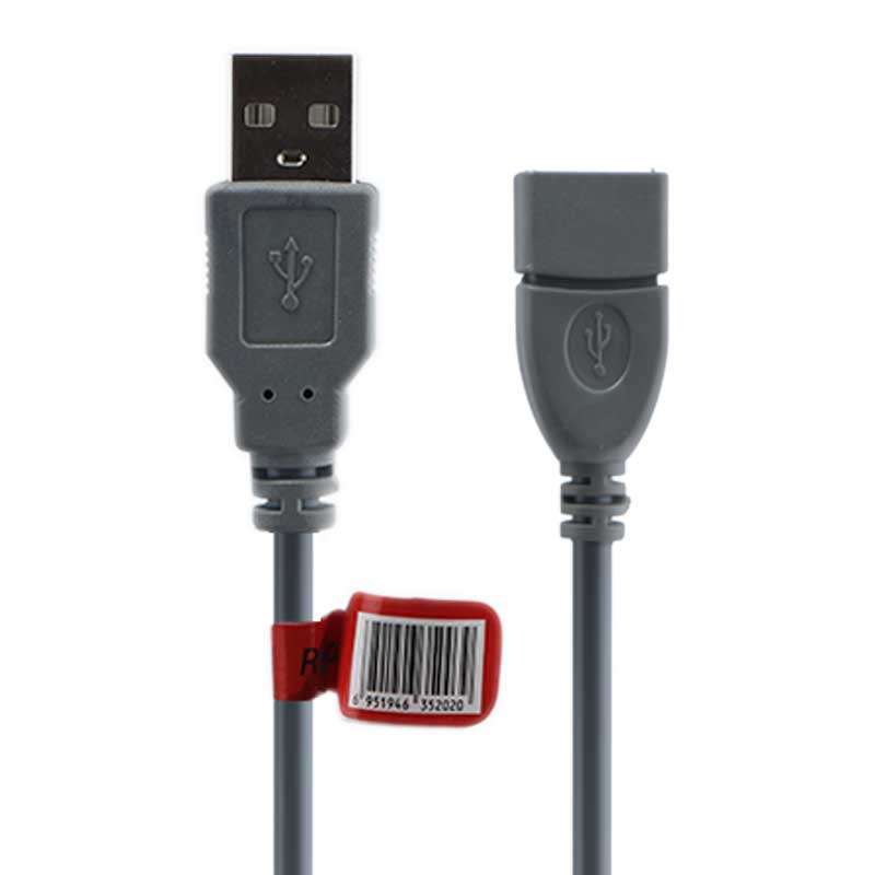 کابل افزایش طول USB 2.0 رویال مدل 3 M طول 3 متر کابل افزایش طول USB 2.0 رویال مدل 3 M طول 3 متر