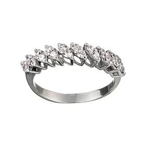 انگشتر نقره زنانه جواهری سون مدل 2624