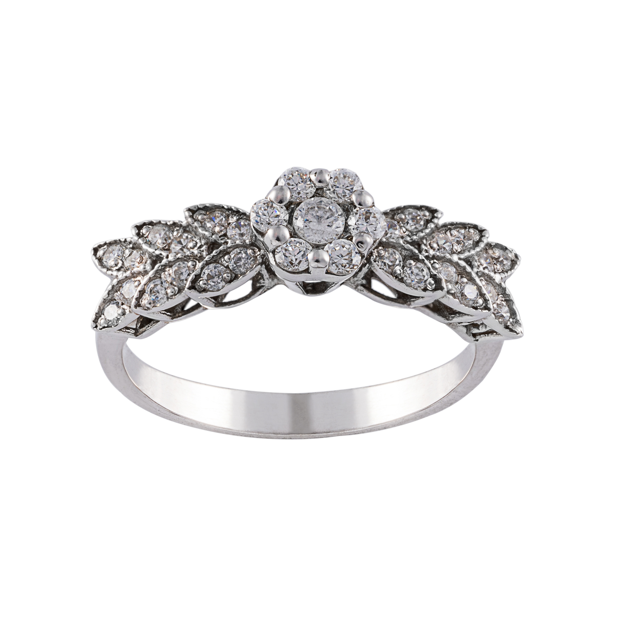 انگشتر نقره زنانه جواهری سون مدل 2616