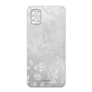 MAHOOT Silver-Wildflower Cover Sticker for Samsung Galaxy A31