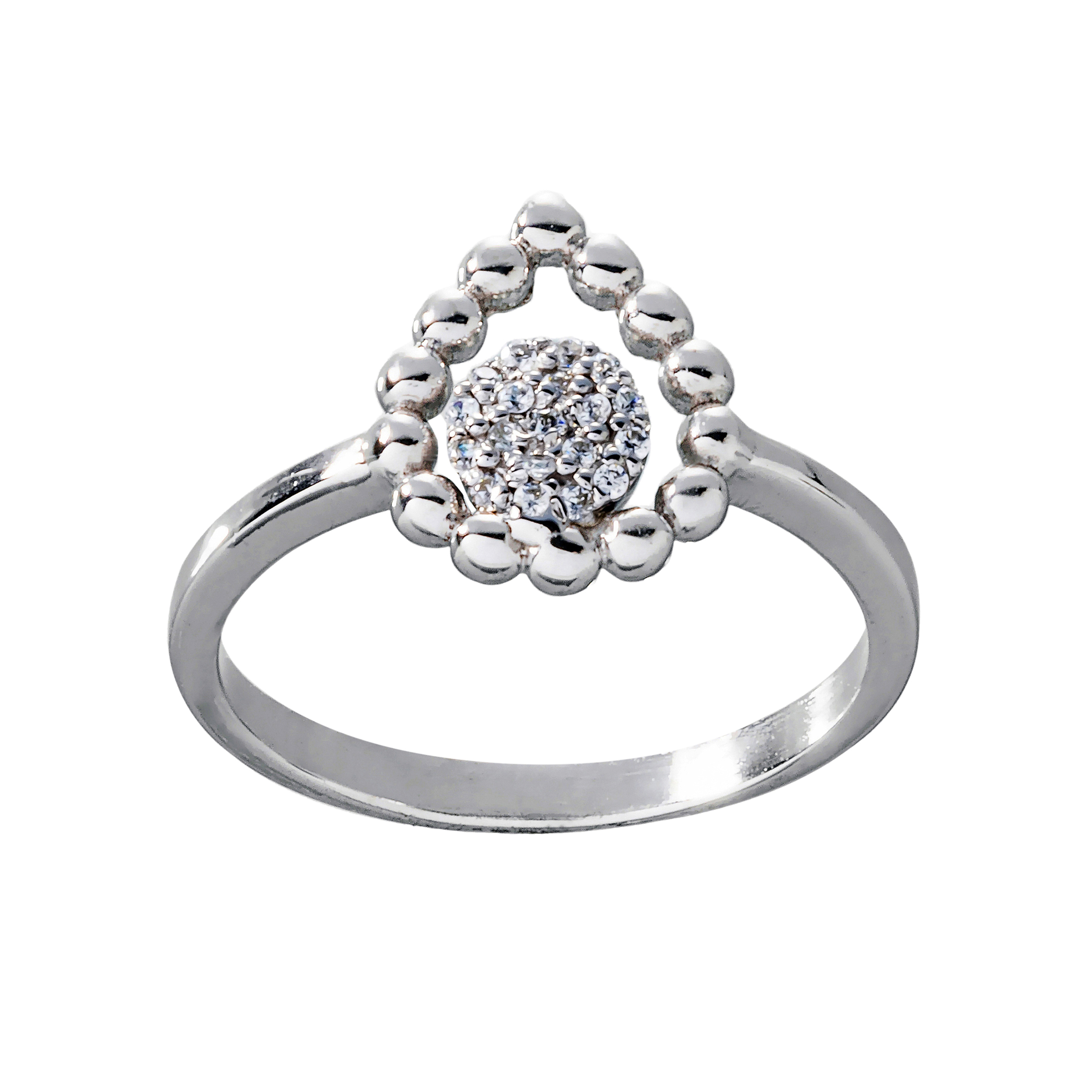 انگشتر نقره زنانه جواهری سون مدل 2614