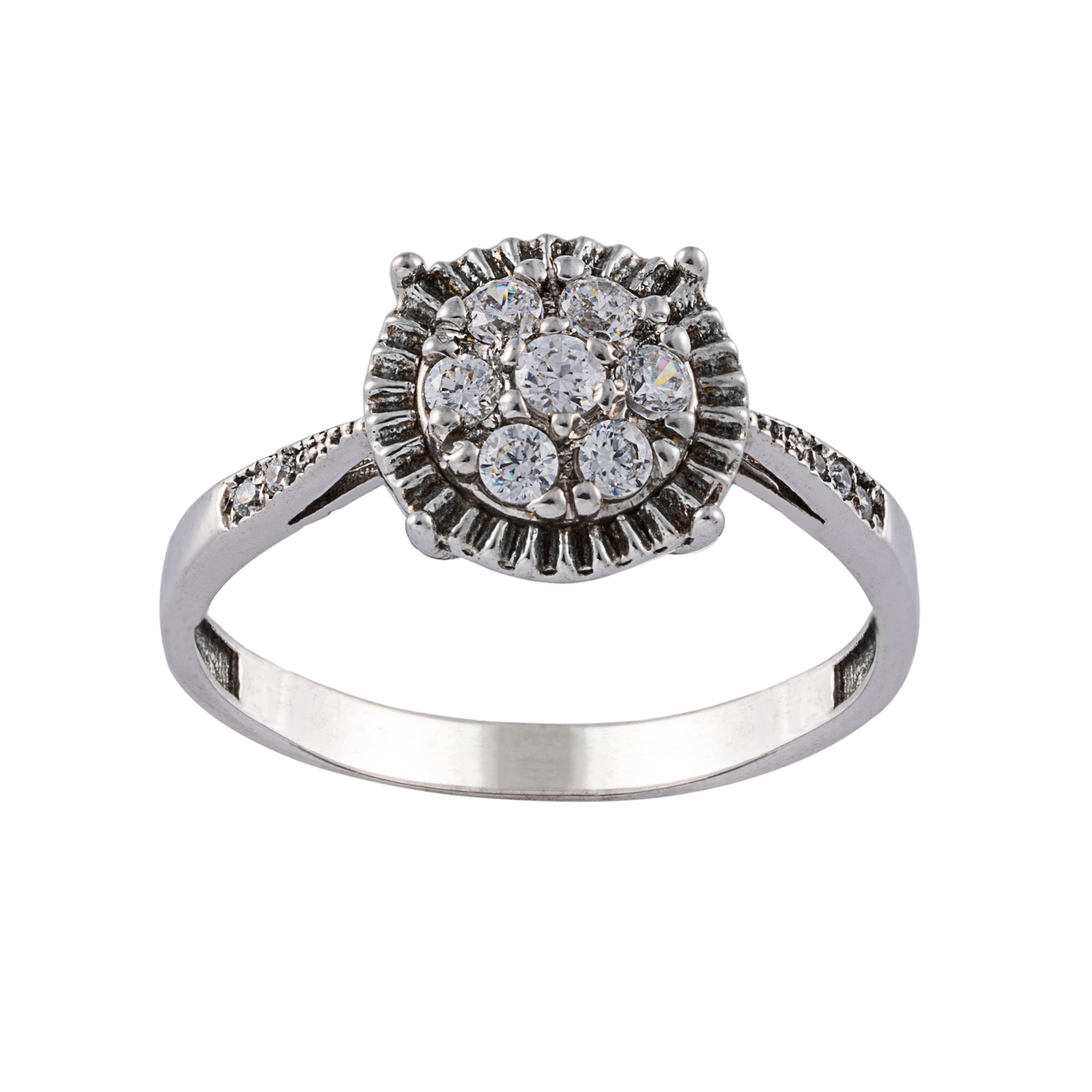 انگشتر نقره زنانه جواهری سون مدل 2612