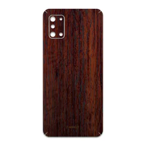MAHOOT Red-Wood Cover Sticker for Samsung Galaxy A31