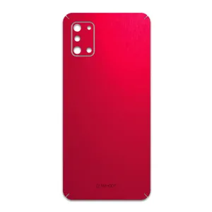 MAHOOT Matte-Warm-Red Cover Sticker for Samsung Galaxy A31