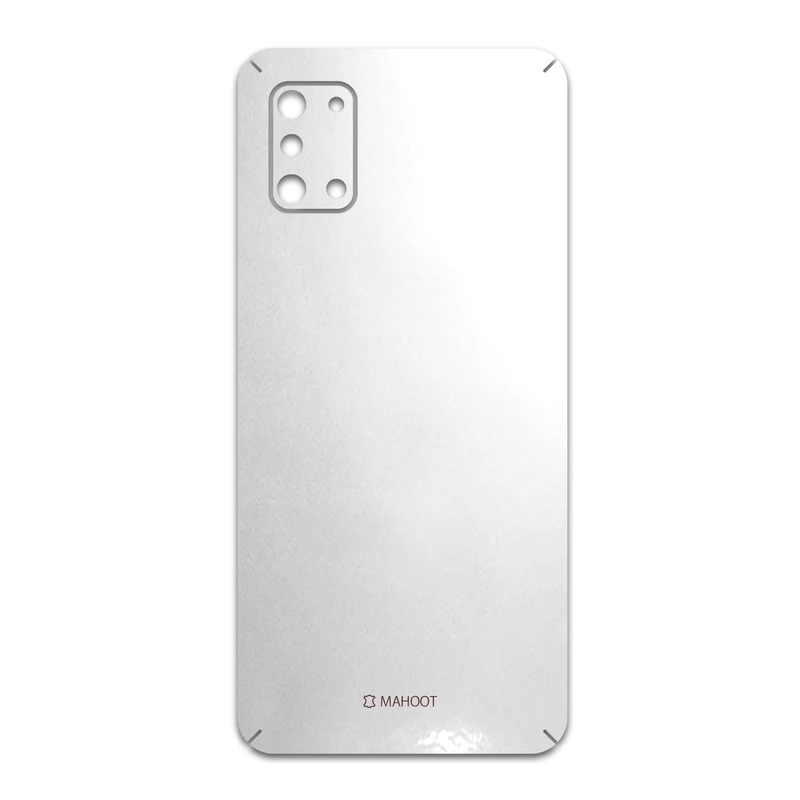 برچسب پوششی ماهوت مدل Metallic-White مناسب برای گوشی موبایل سامسونگ Galaxy A31