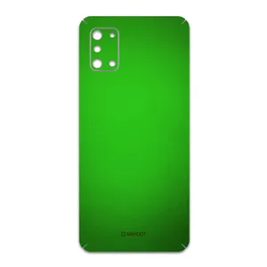 MAHOOT Metallic-Green Cover Sticker for Samsung Galaxy A31