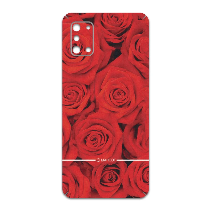 برچسب پوششی ماهوت مدل Red-Flower مناسب برای گوشی موبایل سامسونگ Galaxy A31
