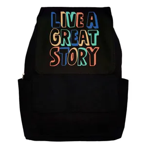  کوله پشتی دخترانه طرح Live A Great Story مدل G21