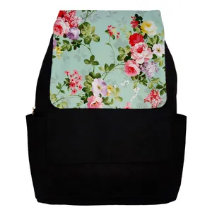  کوله پشتی دخترانه طرح Garden Flowers مدل G31