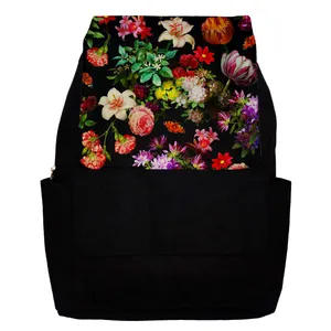  کوله پشتی دخترانه طرح Night Flowers مدل G21