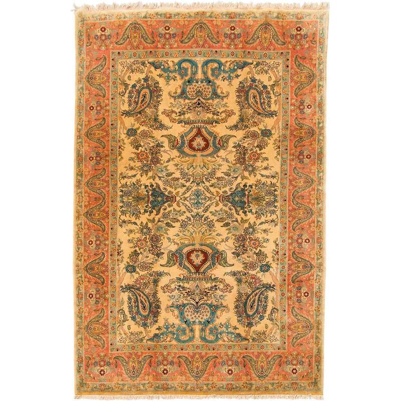 فرش دستبافت هفت متری کد 102035 فرش دستبافت هفت متری کد 102035