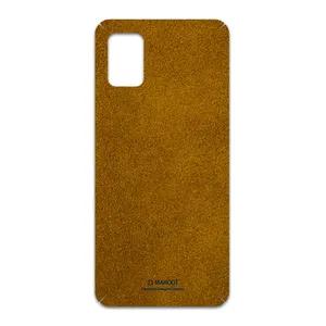 MAHOOT Brown-Chamois-Leather Cover Sticker for Samsung Galaxy A31