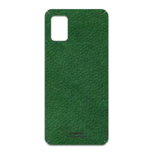 MAHOOT Green-Leather Cover Sticker for Samsung Galaxy A31