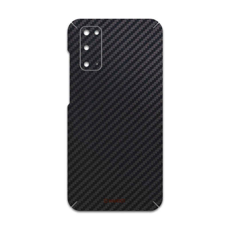 برچسب پوششی ماهوت مدل Carbon-Fiber مناسب برای گوشی موبایل سامسونگ Galaxy S20