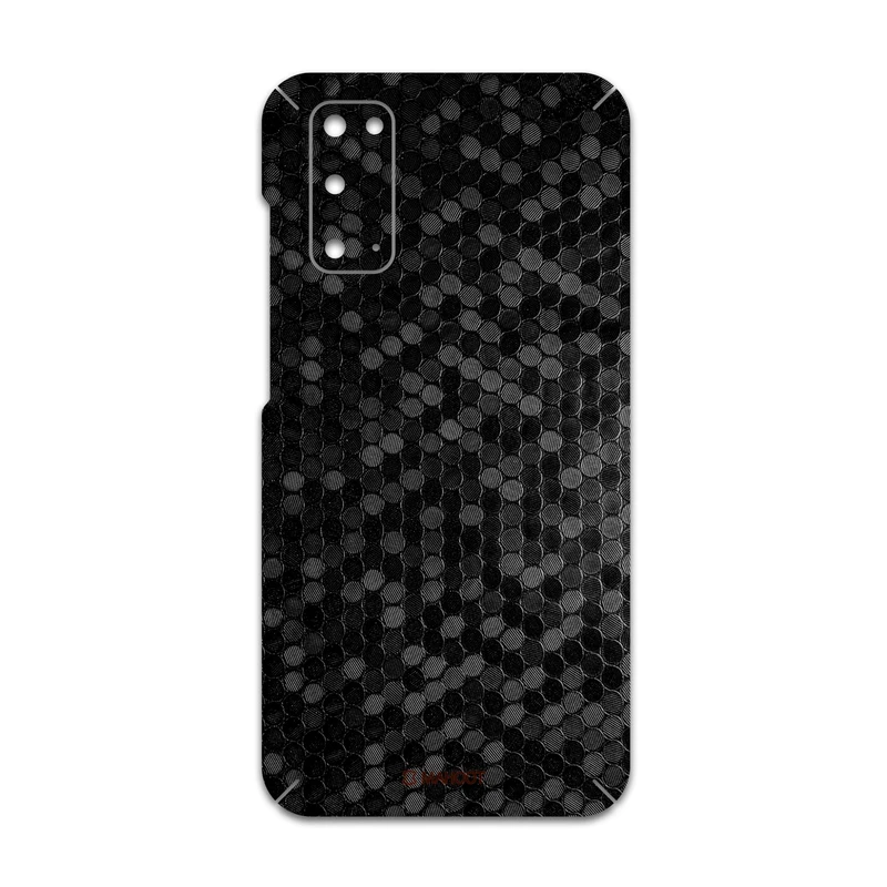 برچسب پوششی ماهوت مدل Honey-Comb-Circle مناسب برای گوشی موبایل سامسونگ Galaxy S20