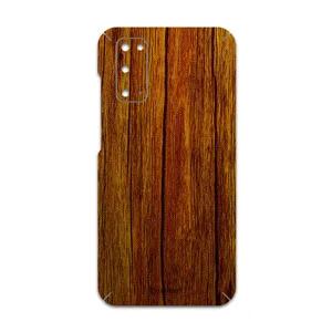 MAHOOT Orange-Wood Cover Sticker for Samsung Galaxy S20