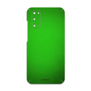 MAHOOT Metallic-Green Cover Sticker for Samsung Galaxy S20