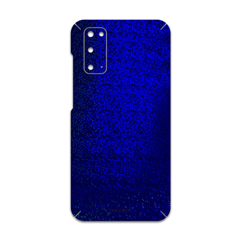 برچسب پوششی ماهوت مدل Blue-Holographic مناسب برای گوشی موبایل سامسونگ Galaxy S20