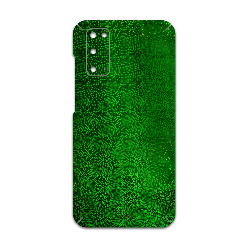 برچسب پوششی ماهوت مدل Green-Holographic مناسب برای گوشی موبایل سامسونگ Galaxy S20