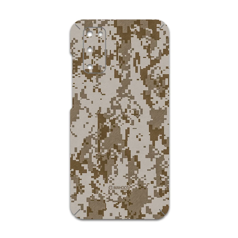 برچسب پوششی ماهوت مدل Army-Desert-Pixel مناسب برای گوشی موبایل سامسونگ Galaxy S20