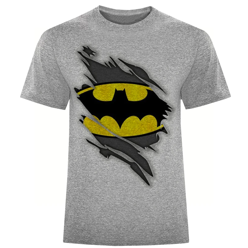 تیشرت آستین کوتاه مردانه طرح بتمن کد F474