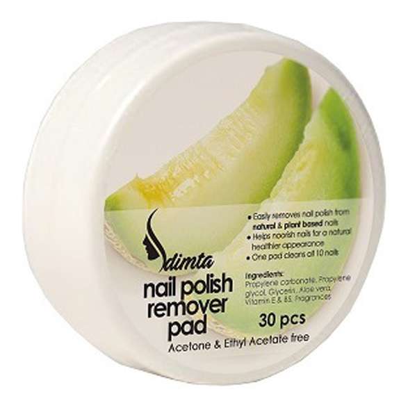 پد لاک پاک کن دیمتا مدل Melon بسته 30 عددی پد لاک پاک کن دیمتا مدل Melon بسته 30 عددی