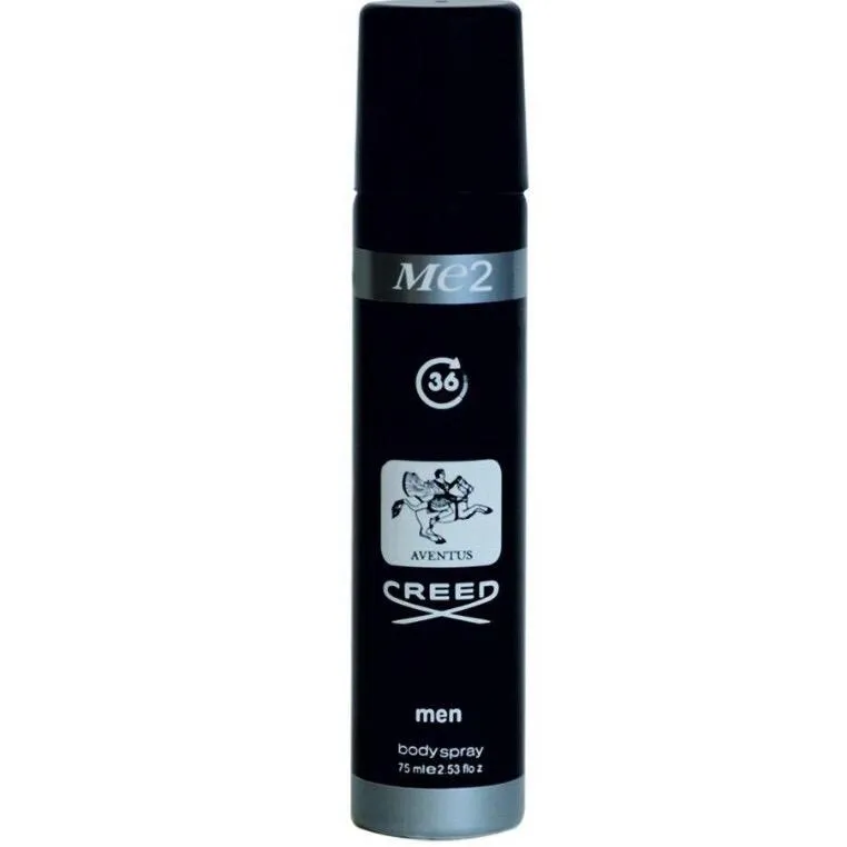 اسپری خوشبو کننده بدن مردانه میتو مدل aventus حجم 75 میلی لیتر