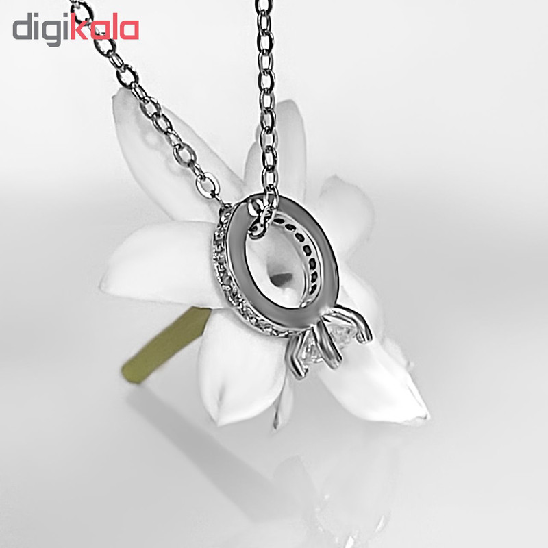 آویز ساعت نقره اقلیمه کد WN72 آویز ساعت نقره اقلیمه کد WN72