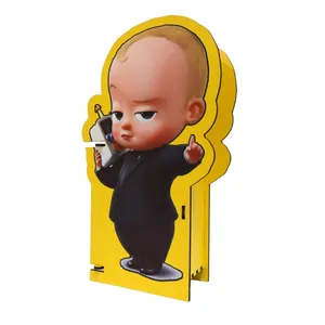 جعبه هدیه چوبی طرح رئیس کوچولو کد JABR1