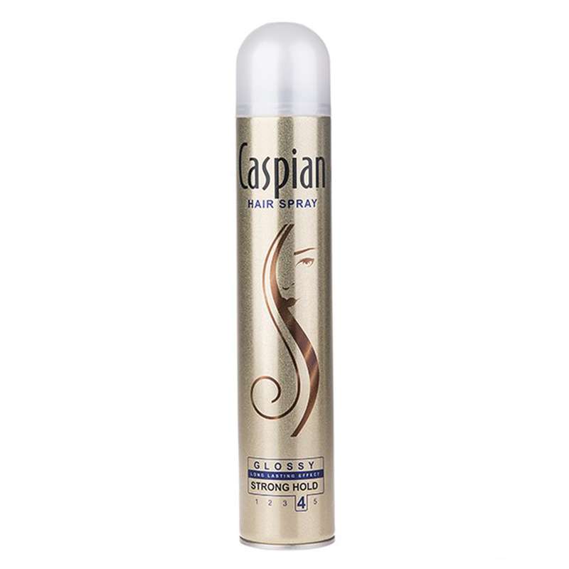 اسپری مو کاسپین مدل Hair Spray Gloss حجم 500 میلی لیتر