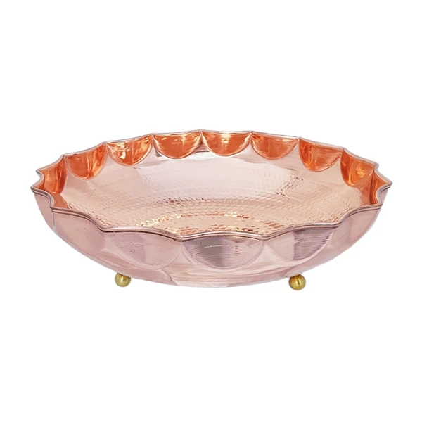 میوه خوری مسی مدل آفتاب‌گردان کد ZH321.4