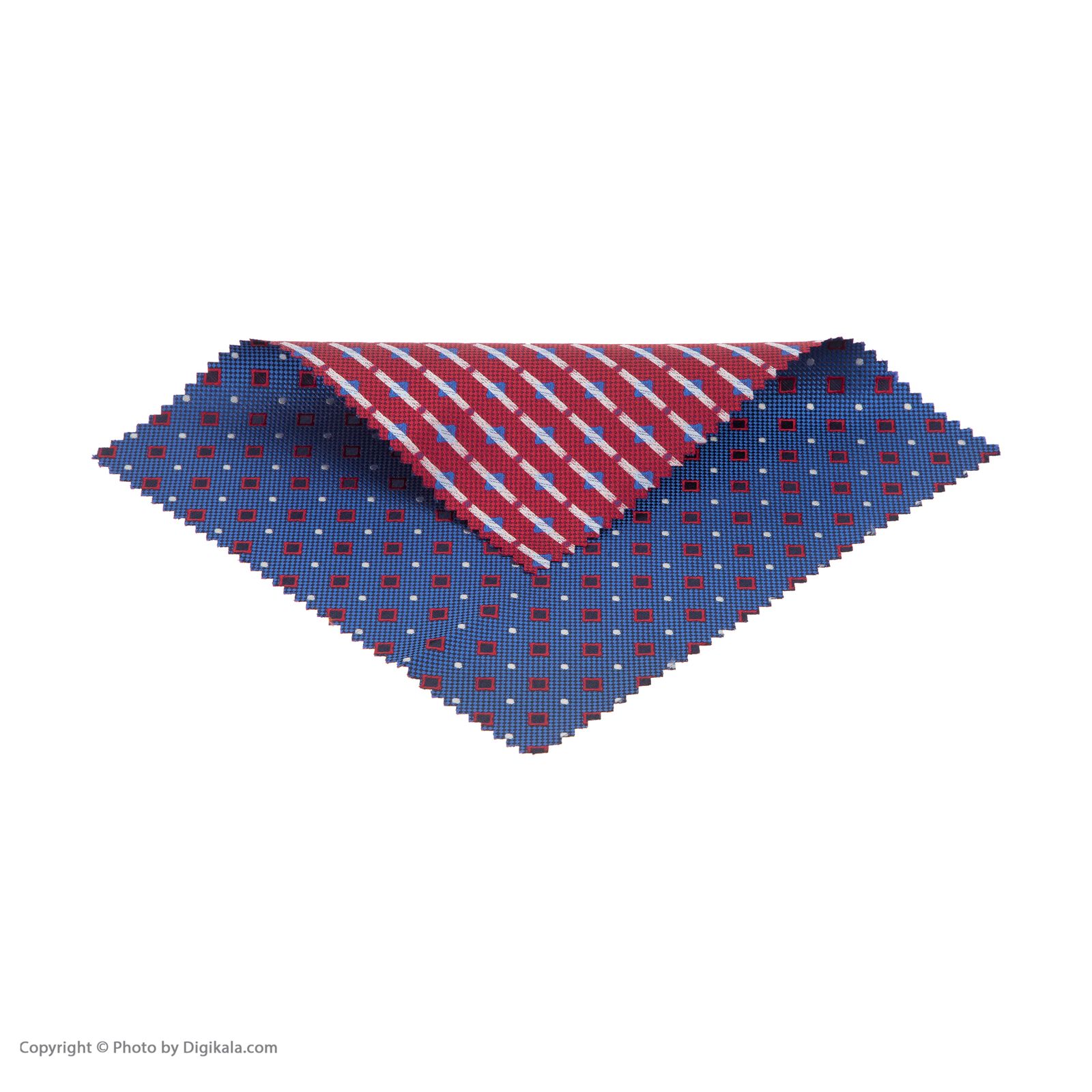 ست کراوات و دستمال جیب و دکمه سردست مردانه موکارلو کد 1 -  - 7