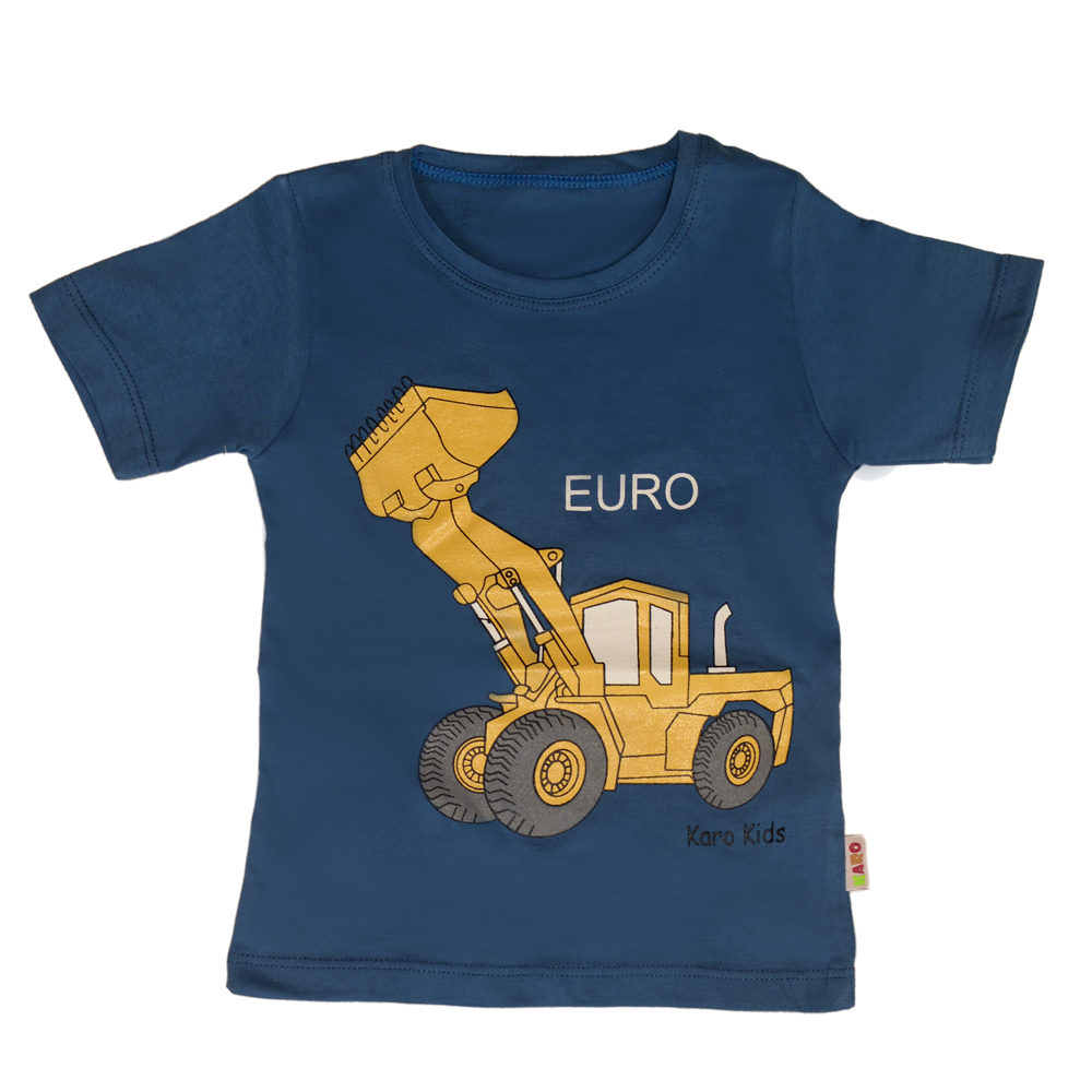 تیشرت آستین کوتاه و شلوارک پسرانه طرح لودر کد L-5