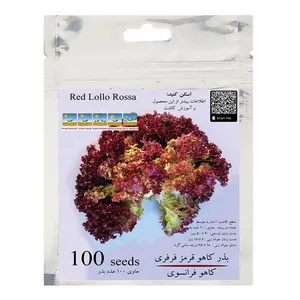 بذر کاهو قرمز فرفری مدل GL100
