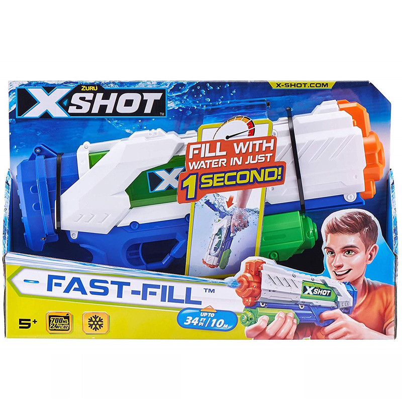 تفنگ آبپاش زورو سری X-Shot مدل Fast-Fill
