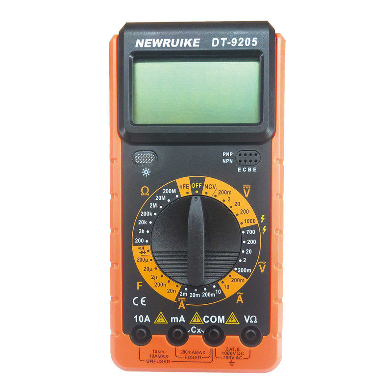 مولتی متر دیجیتال نیورویک مدل DT-9205 مولتی متر دیجیتال نیورویک مدل DT-9205